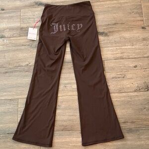 ✨Juicy Couture 💋bling💋 flared leggings yoga pants flares sz S NWT